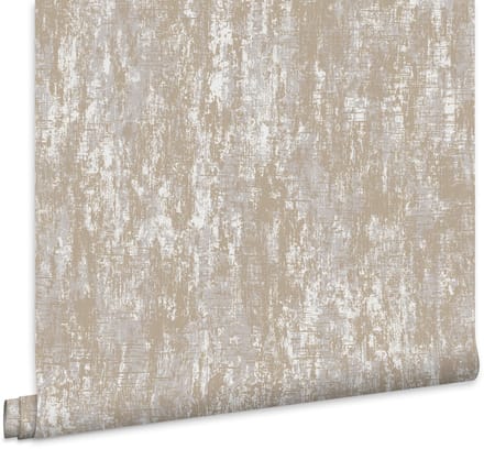 Laura Ashley Whinfell Behang - Glitter - 10mx52cm - Beige
