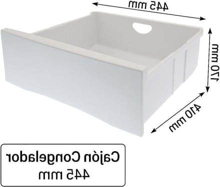 Koelkast Lade - Vrieslade - Voedsel Opslag - Originele Onderdeel - 41 x 17 x 44.5 cm