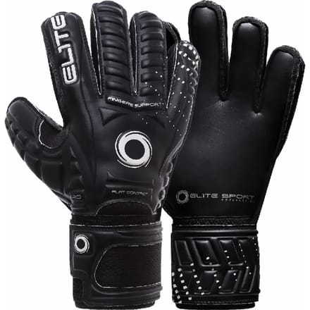 Elite Sport Warrior Keepershandschoenen Kinderen - Zwart | Maat: 4