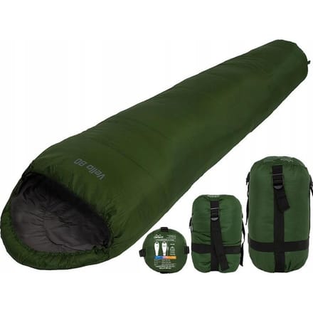 Campus Vello 80 Mummieslaapzak - Ultralicht en compact - 740 g