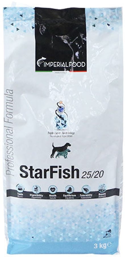 StarFish (25/20) | voor gevoelige honden | SuperPremium | 3KG