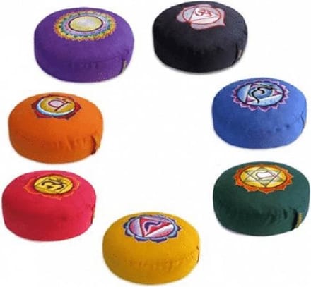 Meditatiekussens Set 1 van 7 Chakrakussens - ±16730 G - ±16730 g