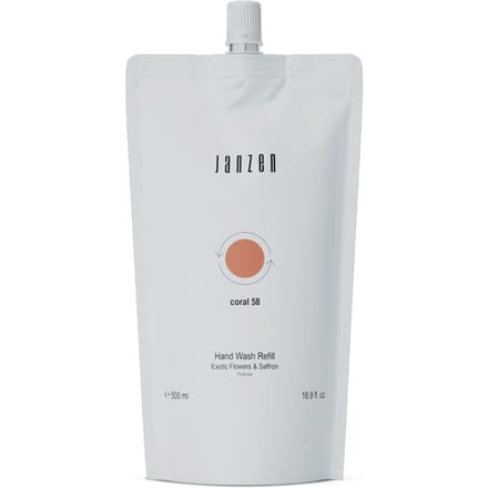 JANZEN – Hand Wash Refill - Coral 58 – 500 ml