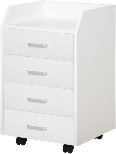 Vinsetto archiefkast - Spaanplaat - 40x36x65cm - Wit