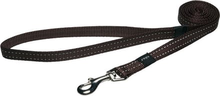 Rogz Utility Lange Lijn Bruin - Hondenriem - 180x1.6 cm