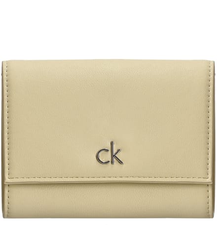 Calvin Klein RE-Lock Medium Trifold - Portemonnee 3cc 13 cm (parsnip)