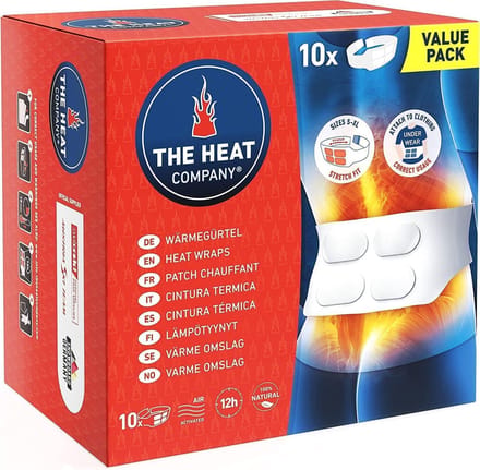 Lichaamswarmer Set van 10: Extra Warmte voor 12 Uur - Direct Klaar voor Gebruik