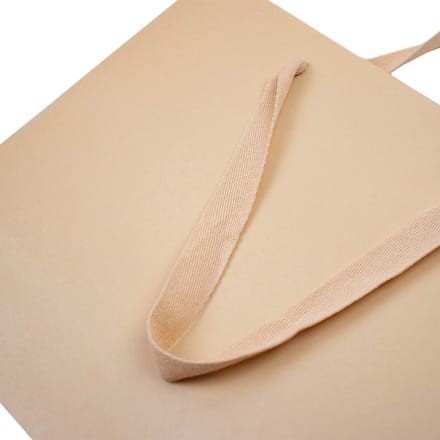 10x cadeautasjes Warm Sand Extra groot