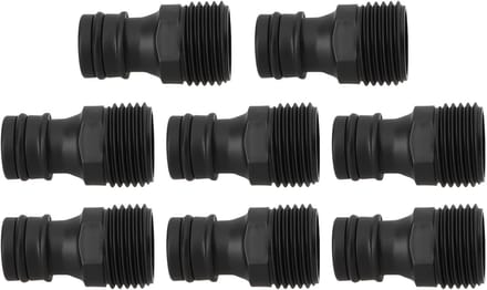 Dailygoods - Set van 8 Kraan Adapters voor Slangverbindingen