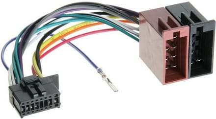 Radio Aansluitkabel -> ISO PIONEER 16 PINS