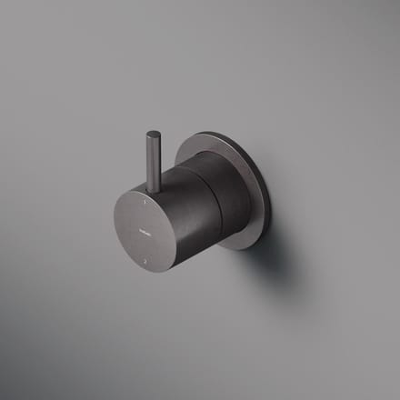 Hotbath Cobber CB011 - afbouwdeel inbouw 2-weg omstel, geborsteld koper PVD