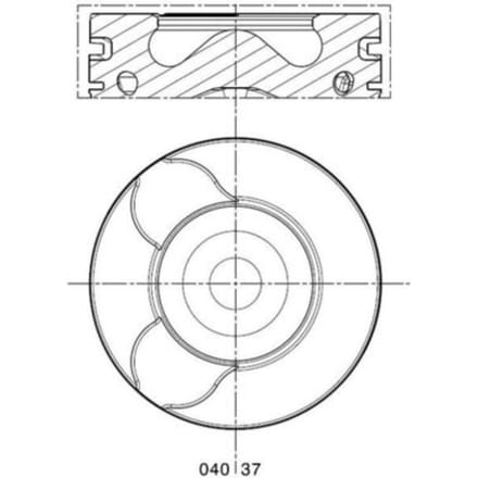 Zuiger MAHLE 040 37 00