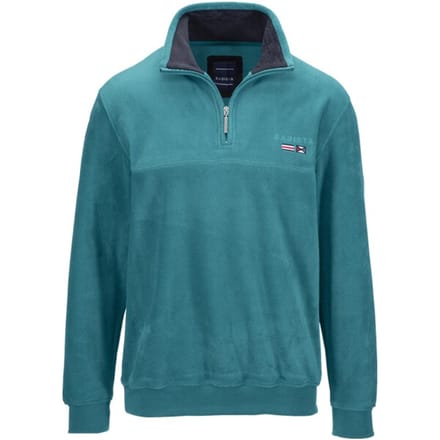 Babista herren Fleecesweatshirt - 48/50 - petrol - Plus Size