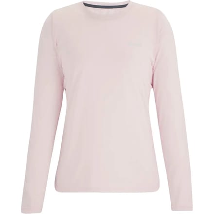 Mindo dames T-shirt met korte mouwen en anti-insectenprint van mesh