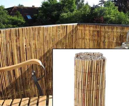 Natuurlijke Bamboe Rolhek voor Privacy en Tuinafscheiding 200 x 300 cm