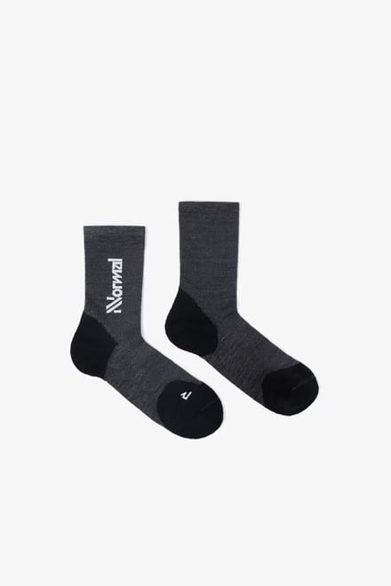 NNormal | Merino Sock 2.0 | Trailrunsokken | Black | 36-39 -