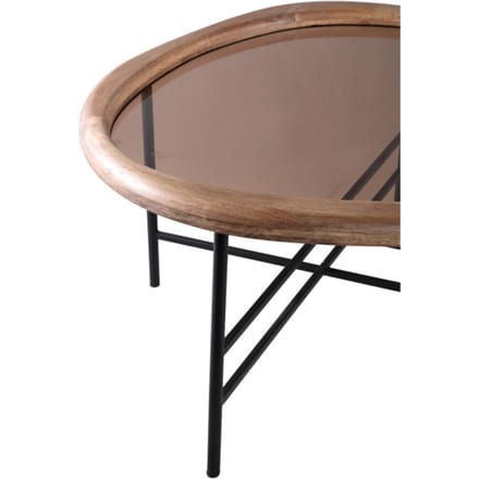 PTMD - Salontafel Neelix - Beige - 76x81x38cm