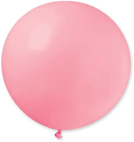 Topballon Latex - Baby Roze - 80 cm