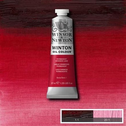 Merkloze Olieverf 37ml - Levendig Crimson Lake