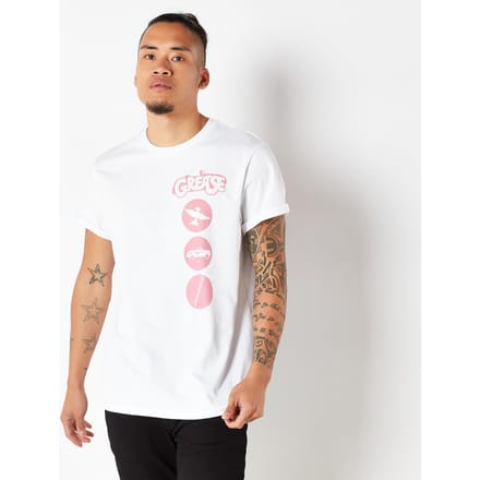 Grease Men's T-Shirt - Wit - S