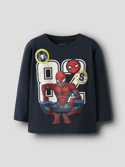 Name it Top met lange mouwen spiderman