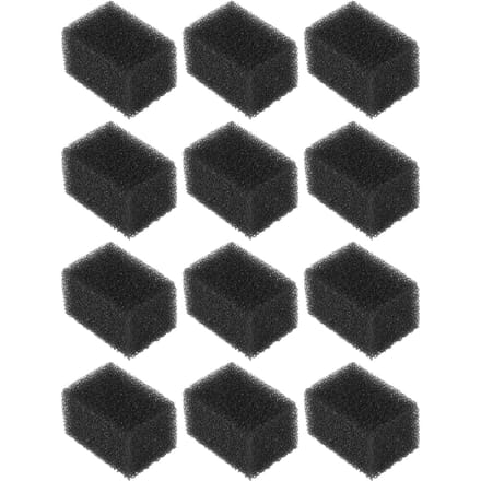 12 stuks Stippelsponsblok Halloween Make-up Bloedspons Special Effects Make-up Spons voor Stoppels black