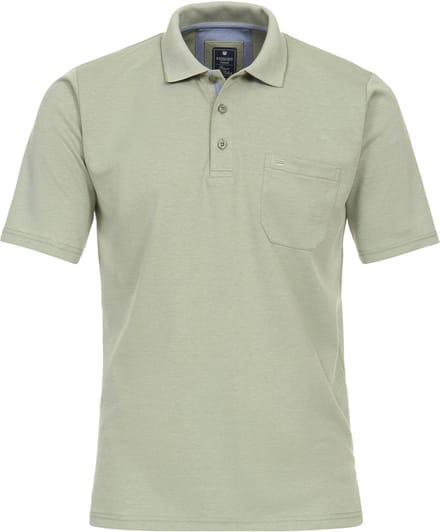 Redmond regular fit heren polo - jersey - groen