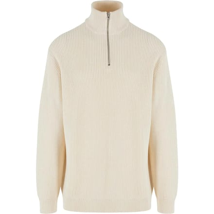 Urban Classics - Rib Basic Sweater/trui - M - Creme