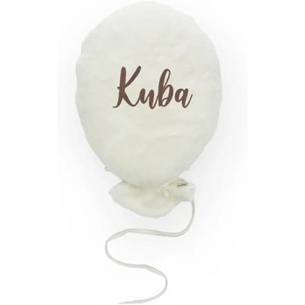 Zachte ecru decoratieballon Malomi Kids