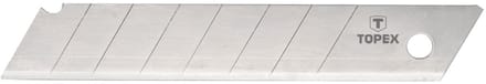 Topex - Vervangbare Breekmessen - 18mm - 10 Stuks