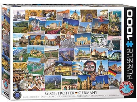 Puzzel Duitsland - 1000 Stukken, Globetrotter