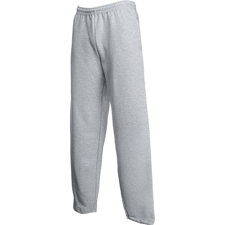 Fruit Of The Loom Heren Open Zoom Trainingsbroek / Joggingbroek (Heather Grijs)