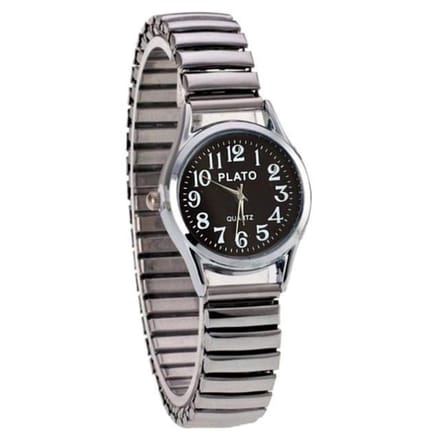 Fako® - Horloge - Rekband - Klein - Zwart