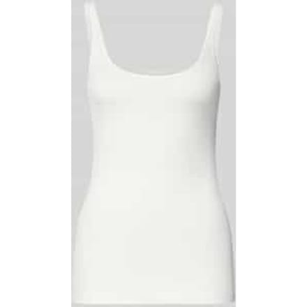 Slim fit tank top van katoenmix model 'Ina/Dailies'