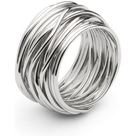 Casa Jewelry Ring Wikkel Large - maat 18.50 - Zilver