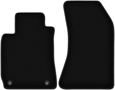 BASIC zwarte velours matten voor: Alfa Romeo Spider cabrio (2005-)
