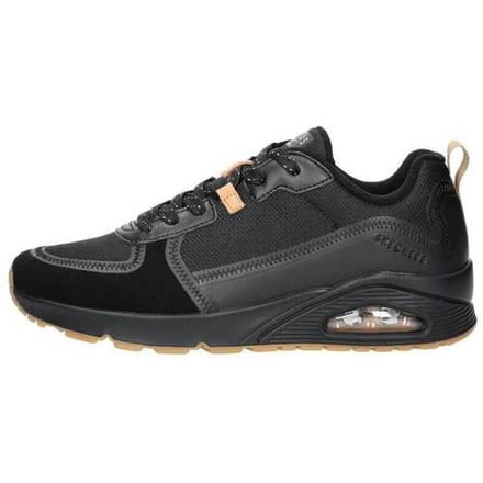 Lage Sneakers Skechers Uno - Layover Sneakers Laag - zwart - Maat