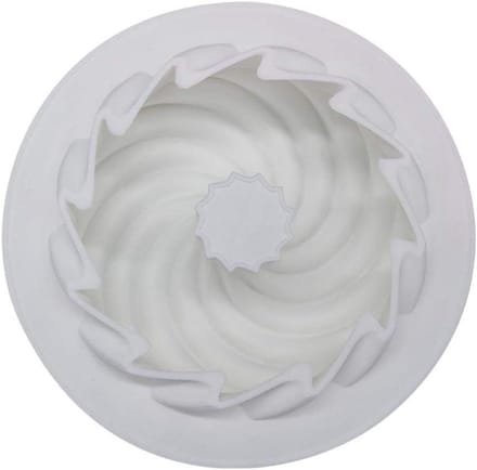 Siliconen Cakevorm - Bakvorm Hart - Taarten Bakken - Antiaanbaklaag - 205 x 65 mm - Wit