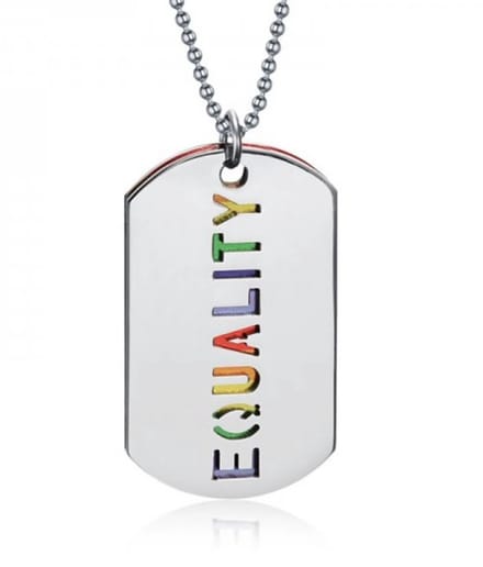 LGBTQ+ Ketting - Equality - Pride Regenboog - Stainless Steel - EmmyRovi