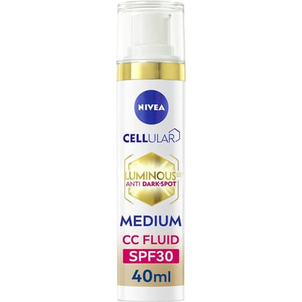 Nivea Luminous630 CC Fluid SPF30 3-in-1 Medium - 40 ml