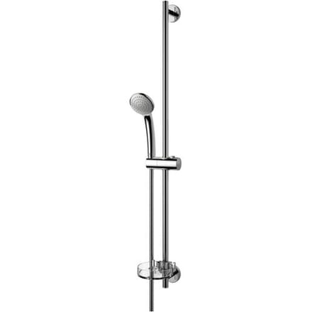 Ideal Standard Idealrain glijstangset 90cm met handdouche 80mm 1 stand chroom