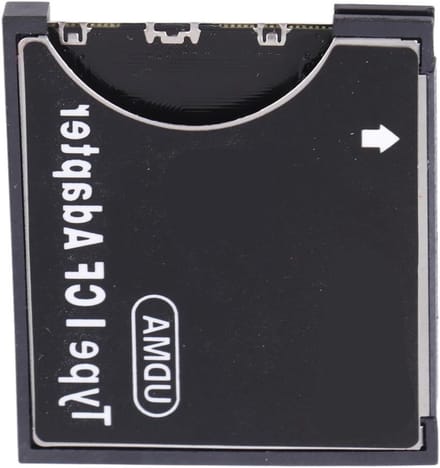 Geheugenkaart Adapter - Compact Flash Lezer - Opslag Uitbreiden - Type I Interface - Tot 2TB - Zwart