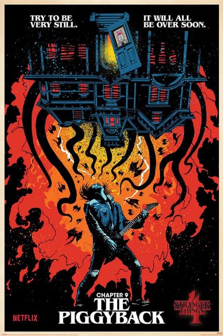 Stranger Things The Piggyback - Maxi Poster