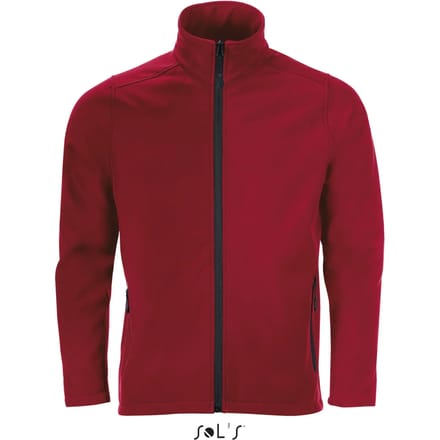 SOL'S Men´s Softshell Zip Jacket Race L837 - Pepper Red - XL