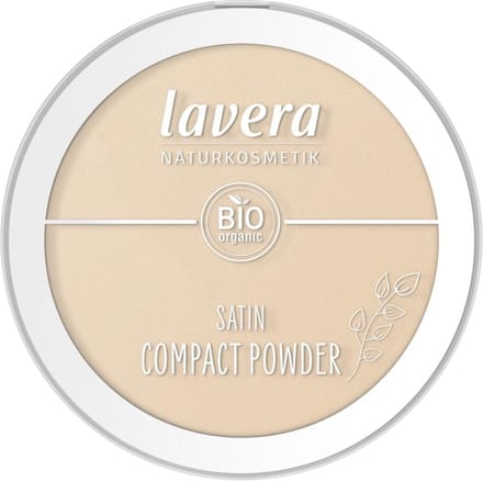 Lavera Satin compact powder medium 01 EN-FR-IT-DE (9,5 gr)