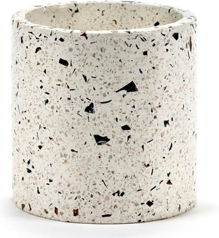Serax Urban Jungle By Marie Michielssen Bloempot Terrazzo Small Ø18 White