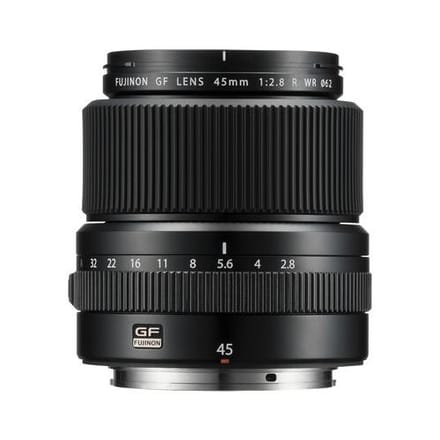 GF 45mm f/2.8 R WR  Fujifilm middenformaat zwart