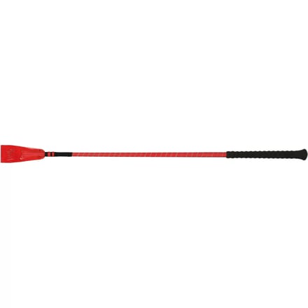 Whip&go Glossy Rijzweep Rood 65 cm