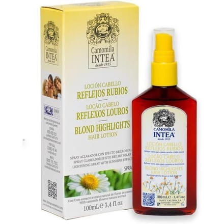 Lotion - Reflets Dorés - Spray éclaircissant - 100 ml - Cheveux colorés - Application facile