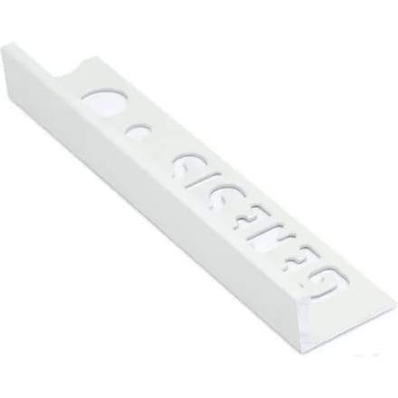Genesis Hoekprofiel - Aluminium Wit - 10x10mm 2,7m